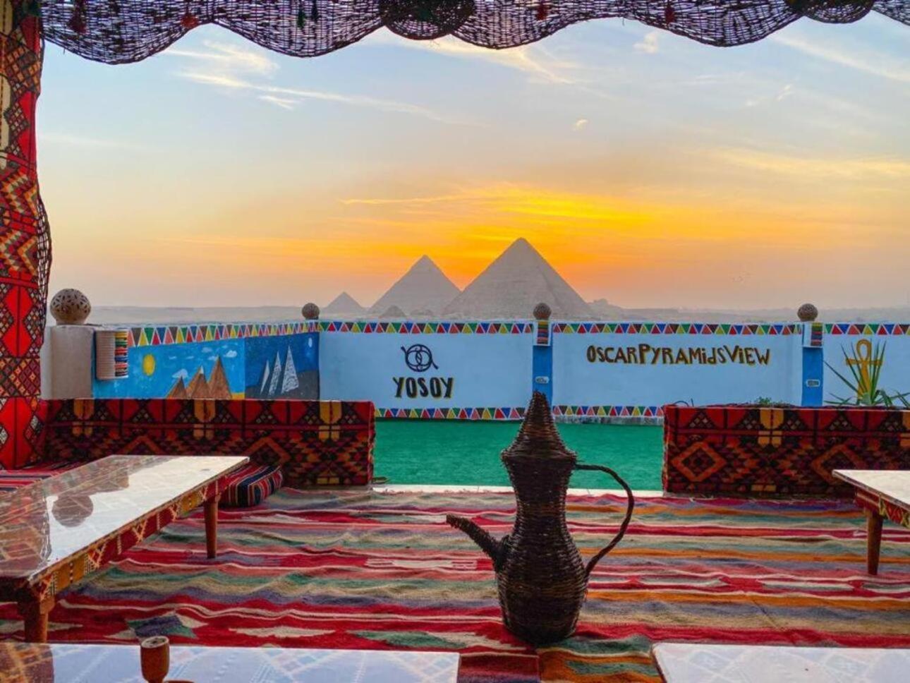Oscar Pyramids View Nazlet el-Sîsi Exterior foto